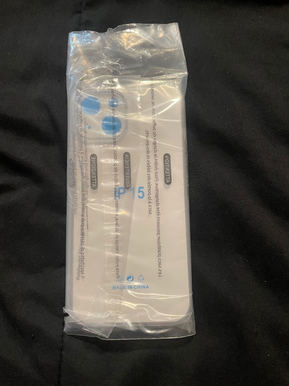 iPhone 15 Clear Case New Sealed Transparent - As Pictured